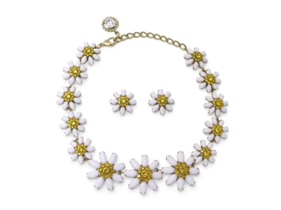  parure collier boucles d'oreilles dolce