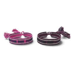  set de 2 bracelets band christian dior j'adior