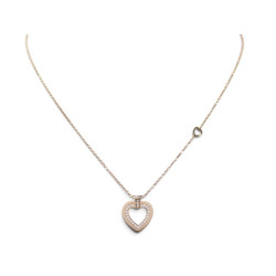  collier fred pretty woman en or rose 18k 5.4gr