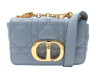 sac a main dior caro micro en cuir cannage