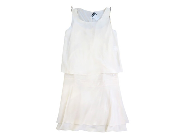 ensemble robe bretelle et debardeur chanel