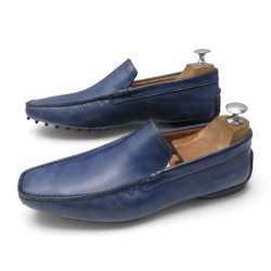  chaussures santoni mocassins saint tropez 6.5