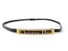 ceinture christian dior slim en cuir noir