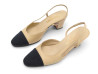 chaussures chanel escarpins slingbacks g31318 38 cuir