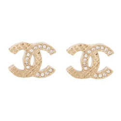  boucles d'oreilles chanel logo cc matelasse 2024