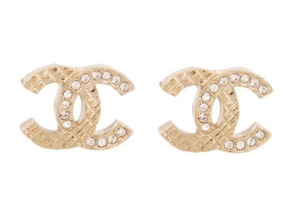 boucles d'oreilles chanel logo cc matelasse 2024
