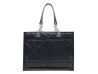sac a main dior essential mm en cuir archicannage noir