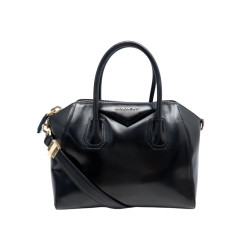  sac a main givenchy antigona pm cuir vernis noir