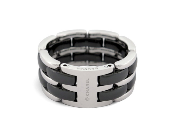 bague chanel ultra gm j2641 t69 ceramique noire