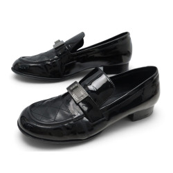 chaussures chanel g29430 mocassins boucle 2.55 37 en