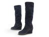chaussures chanel bottes a talons compenses g31259 38