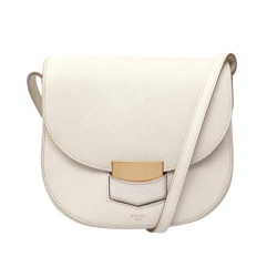 sac a main celine trotteur pm cuir creme bandouliere