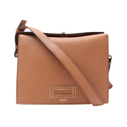  sac a main lancel pia cuir camel bandouliere