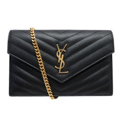sac a main saint laurent cassandre enveloppe chain