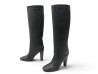 bottes a talons hermes h perfore cavalieres 37 en cuir