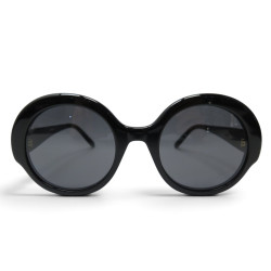  lunettes de soleil loewe rondes noires lw401351