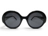 lunettes de soleil loewe rondes noires lw401351