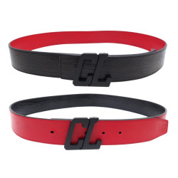 ceinture christian louboutin happy rui boucle logo