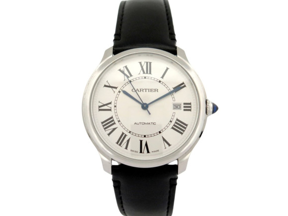 montre must de cartier ronde wsrn0032 40mm acier