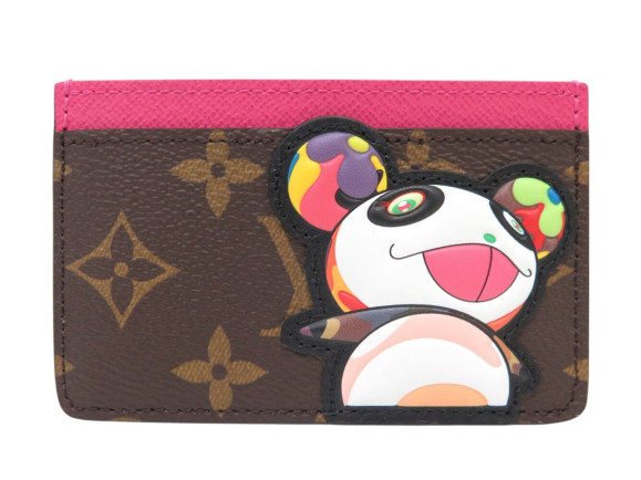 porte cartes louis vuitton x murakami monogram