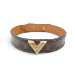 bracelet louis vuitton essential v m6042 en toile
