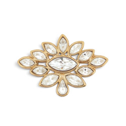   broche yves saint laurent goossens ornee