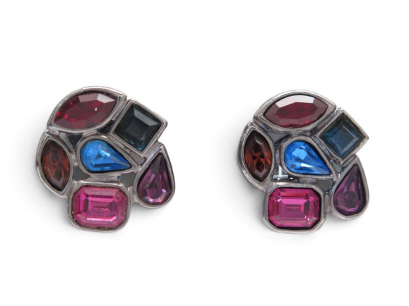   boucles d'oreilles yves saint laurent
