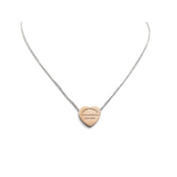 collier tiffany co return to coeur chaine argent 925
