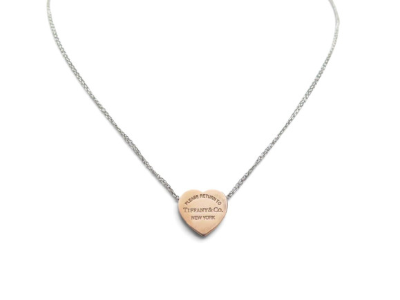 collier tiffany co return to coeur chaine argent 925
