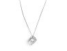 collier dinh van le pave sur chaine argent 925 gm