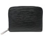 porte monnaie louis vuitton zippy en cuir epi noir