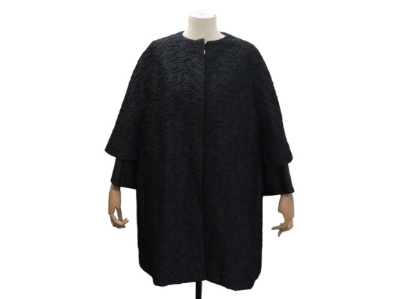  manteau lanvin oversize 111k m 38 en tissu plisse