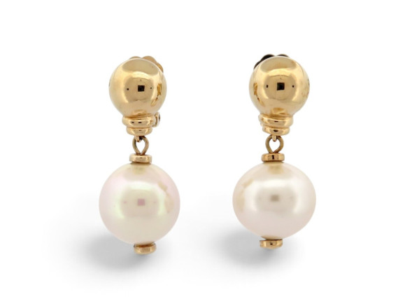  boucles d'oreilles christian dior pendantes