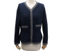 gilet chanel cardigan boutons ancre cambon