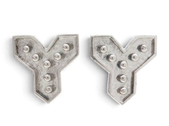  boucles d'oreilles yves saint laurent grandes