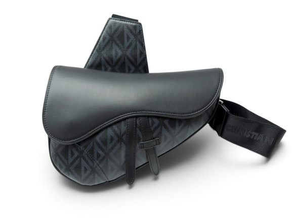  sac christian dior saddle toile cd diamond cuir