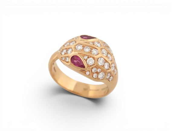 bague bulgari serpenti seduttori 352795 57 diamants or