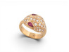 bague bulgari serpenti seduttori 352795 57 diamants or