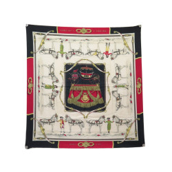  foulard hermes harnais a l'anglaise h. grygkar