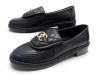 chaussures chanel mocassins g45474 logo cc 37.5