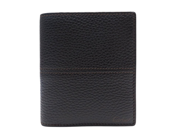 portefeuille cartier sellier l3001158 en cuir