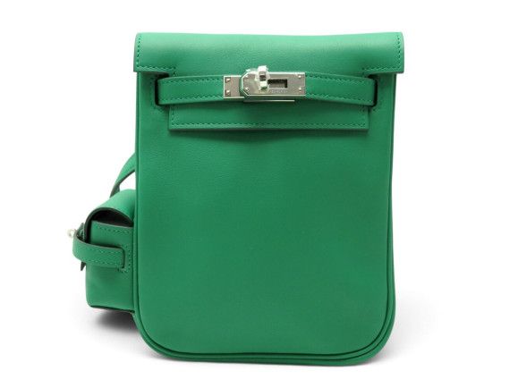 sac a dos hermes kelly jump en cuir veau swift