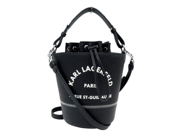 sac a main karl lagerfeld bucket logo 201w3115