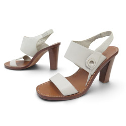 chaussures loro piana mules a talons 39 it 40 fr
