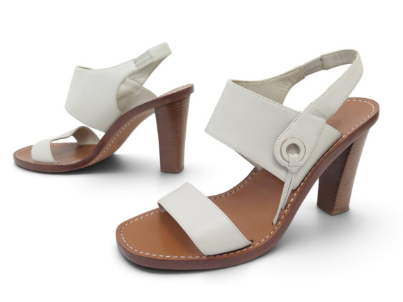 chaussures loro piana mules a talons 39 it 40 fr