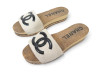 chaussures chanel mules logo cc g35799 liege 42