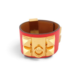  bracelet hermes collier de chien medor cuir epsom
