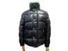 blouson doudoune moncler dervaux noir vert manteau 38