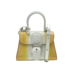  sac a main delvaux brillant mini lezard sunlight