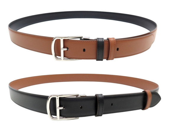 ceinture cartier boucle lien reversible t108 cuir